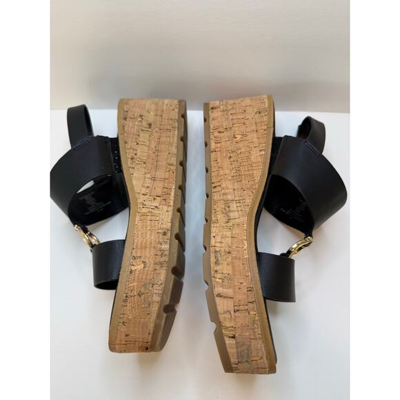 Giani Bernini Women's Harperr Memory Foam Platform Wedge Sandals Size 8 - Picture 2 of 4